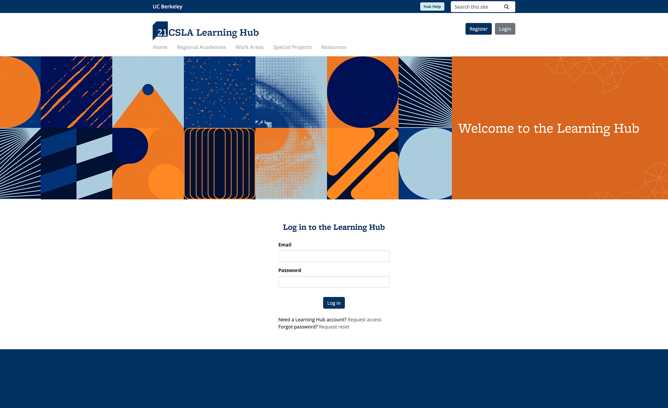 Berkeley School of Education 21CSLA Learning Hub home page