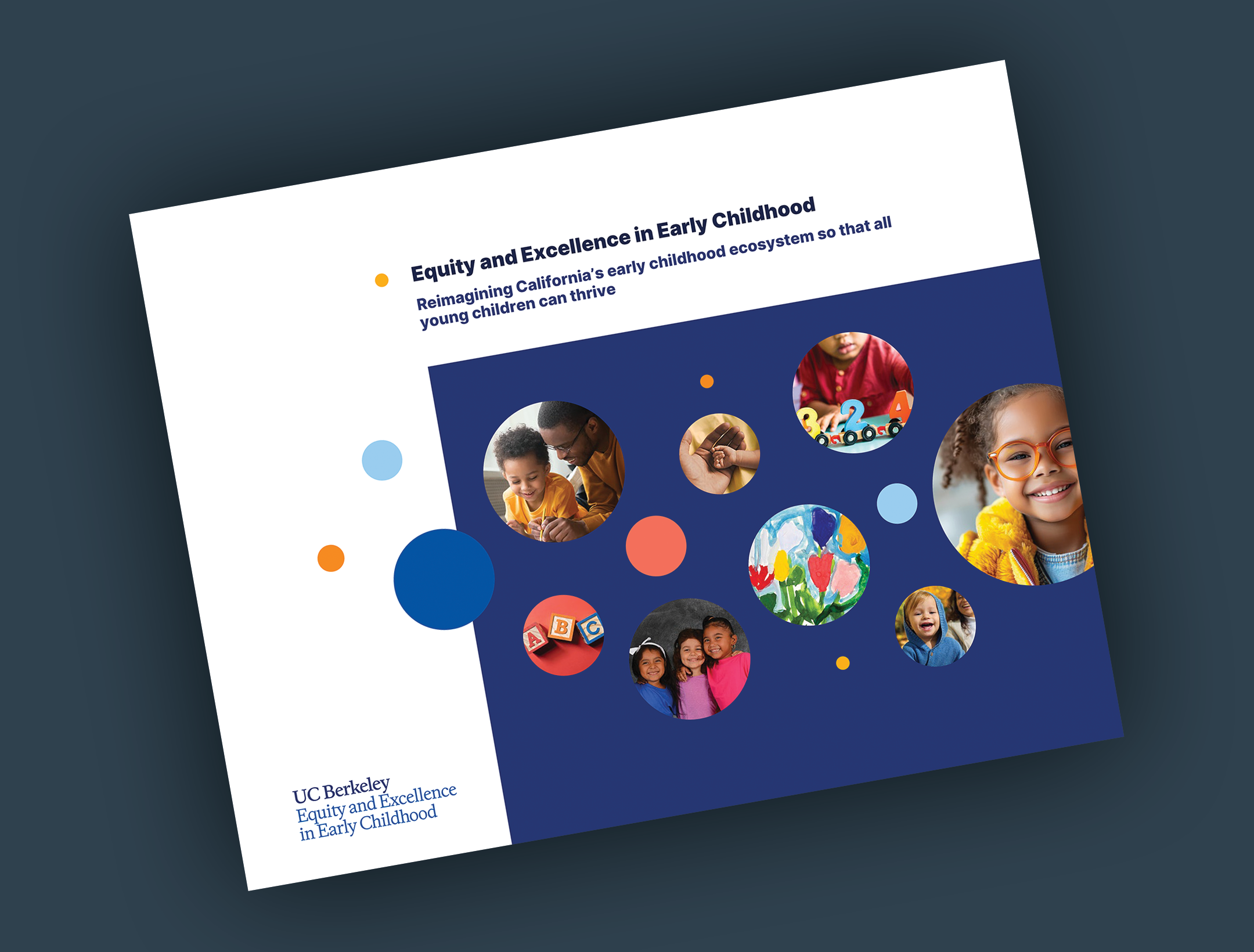 Berkeley School of Education Equity and Excellence in Early Childhood overview cover