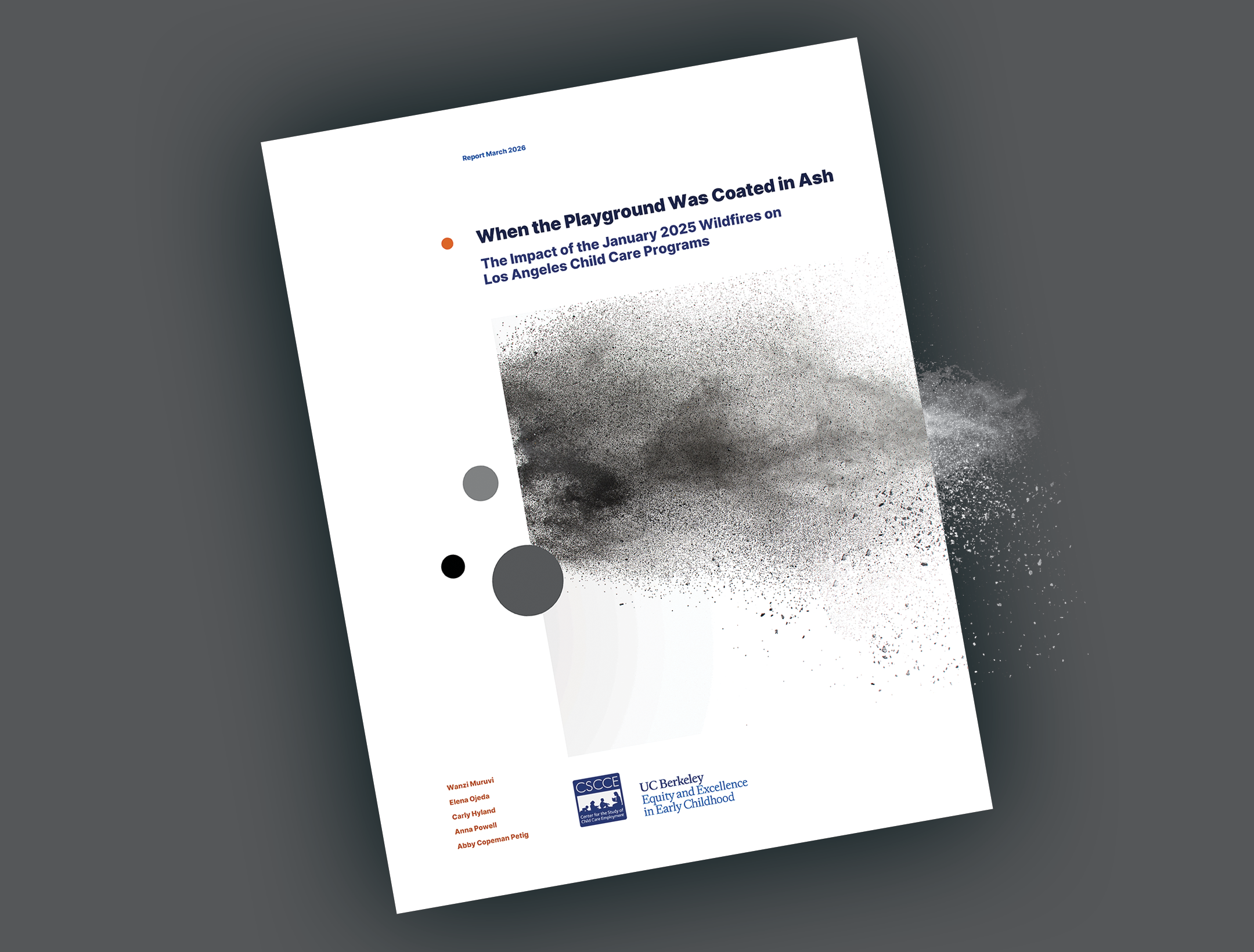 Berkeley School of Education Equity and Excellence in Early Childhood report cover