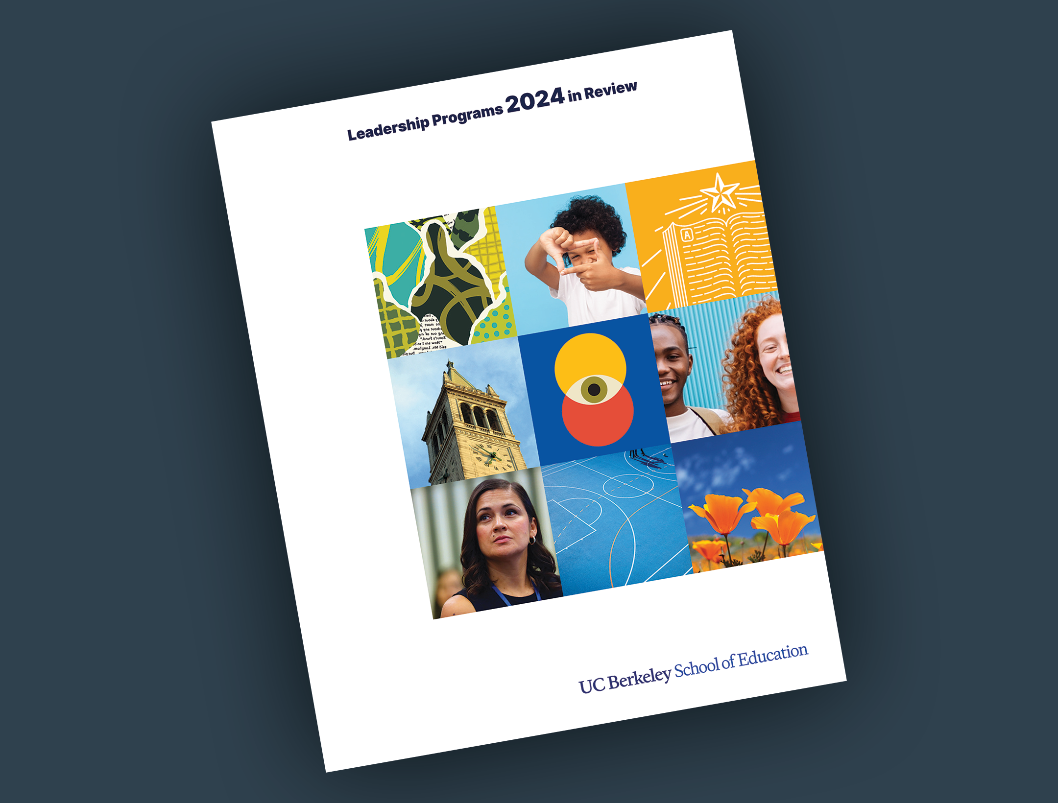 Berkeley School of Education Leadership Programs 2024 in Review report cover